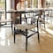 Flash Furniture Logan Commercial Grade Y-Back Style Wood & Kraft Paper Stackable Dining Chair w/Black/Natural Finish ZH-8101YS-BLK-NAT-GG - alternate 4